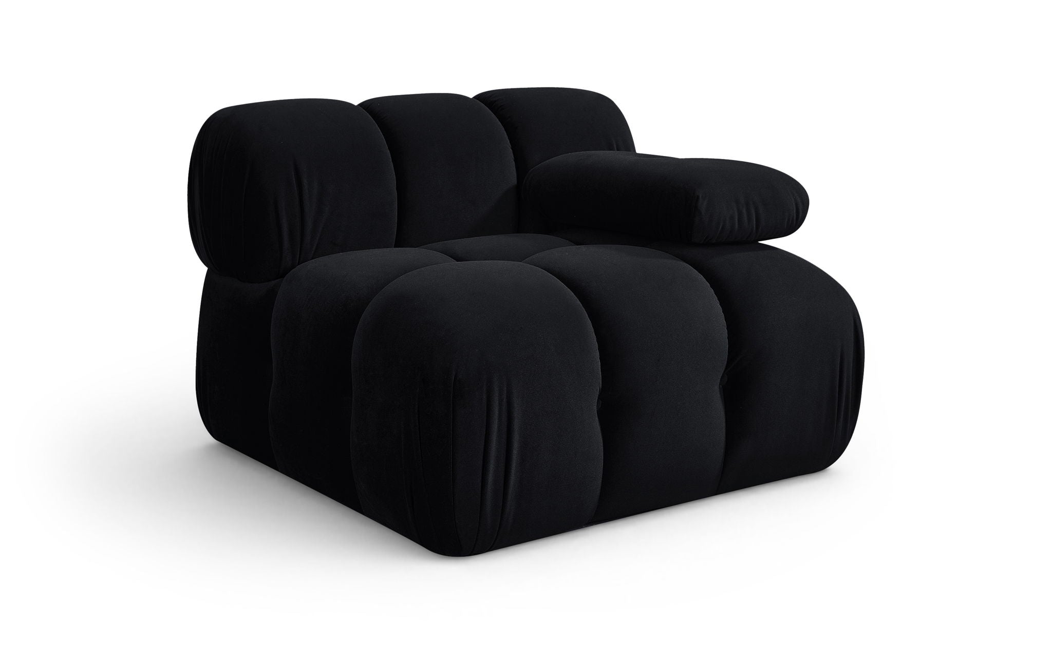 Orin - Velvet Performance Fabric Upholstered Modular Chair