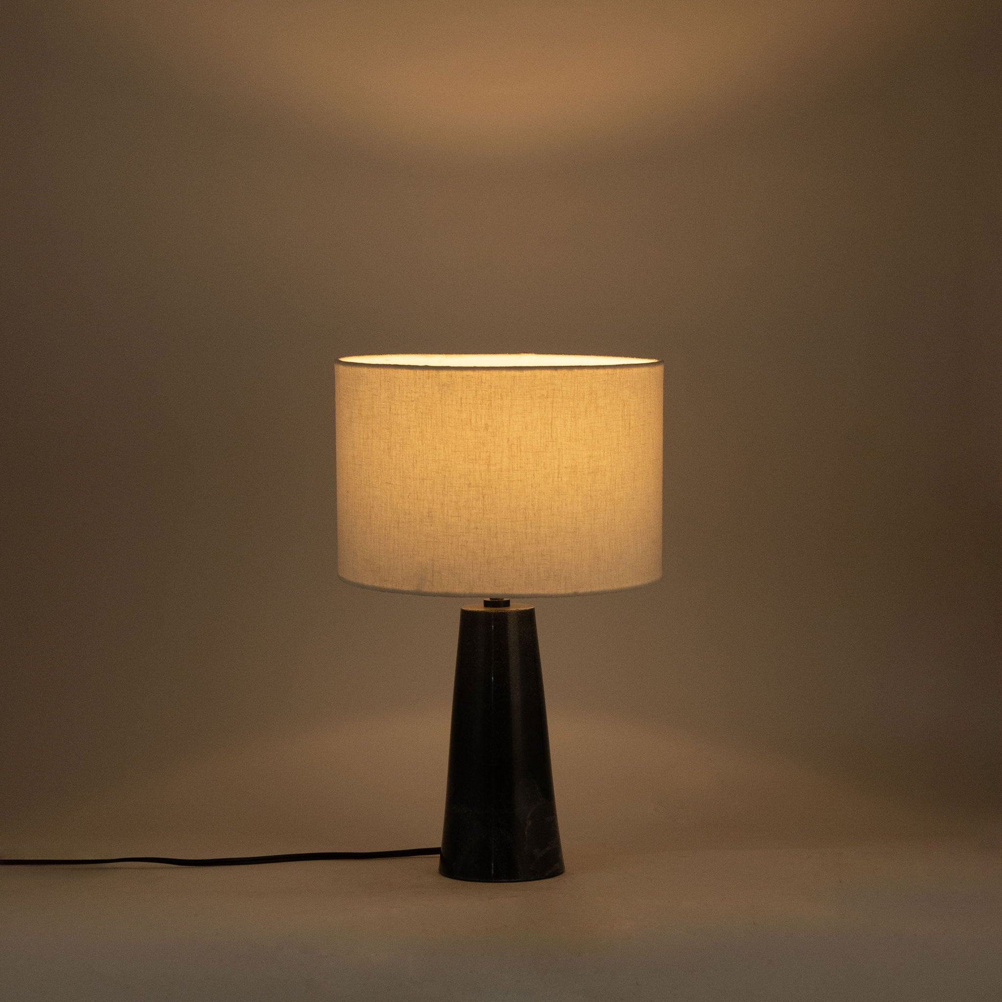 Dolomia - Base And Linen Textured Fabric Shade Table Lamp