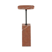 Caro - Side Table Alicante Marble - Rosso / Red
