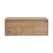 30" Wall Mounted Mirror Cabinet With Door - Imitative Oak