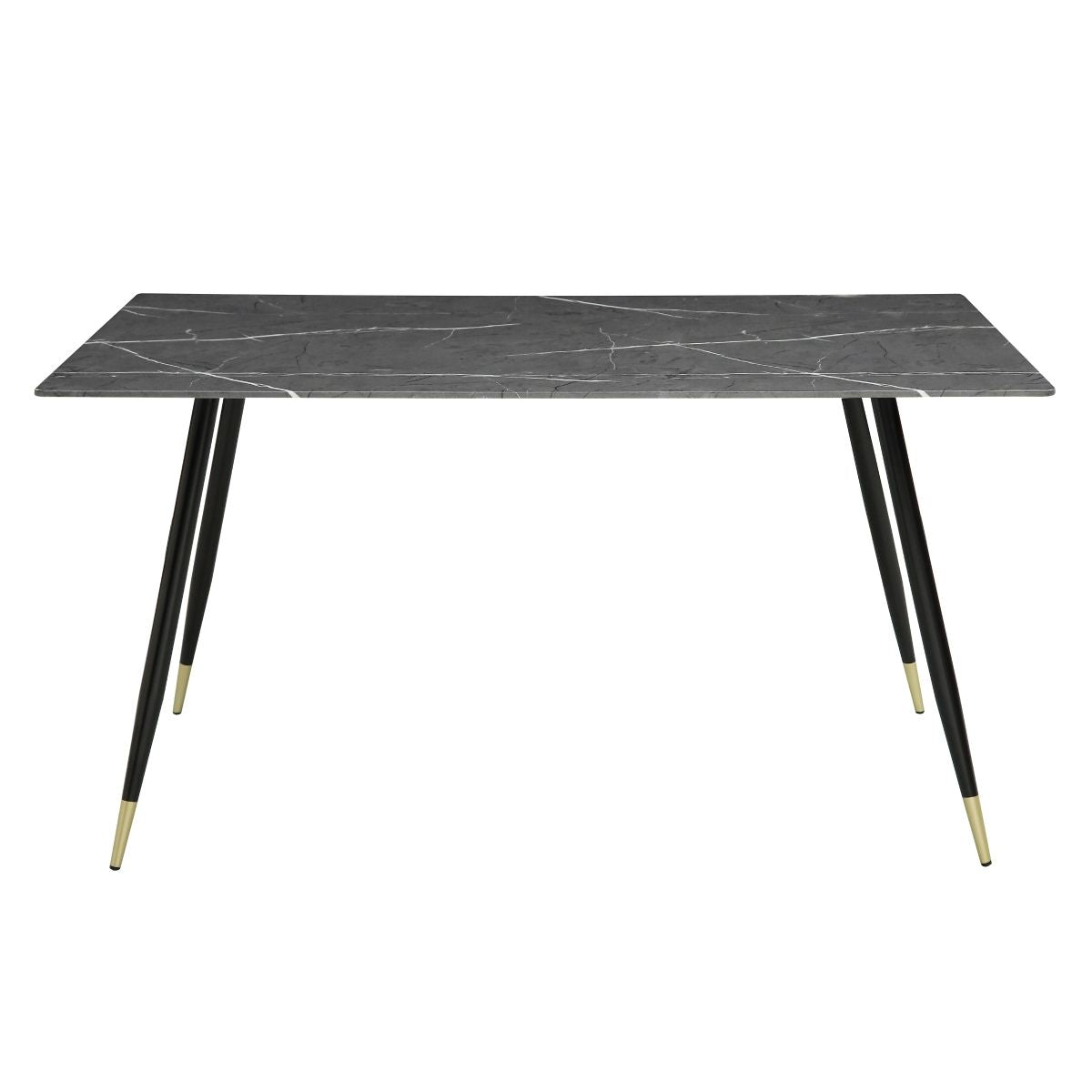 Clemente - 5 Piece Dining Room Set (Table & 4 Side Chairs) - Black
