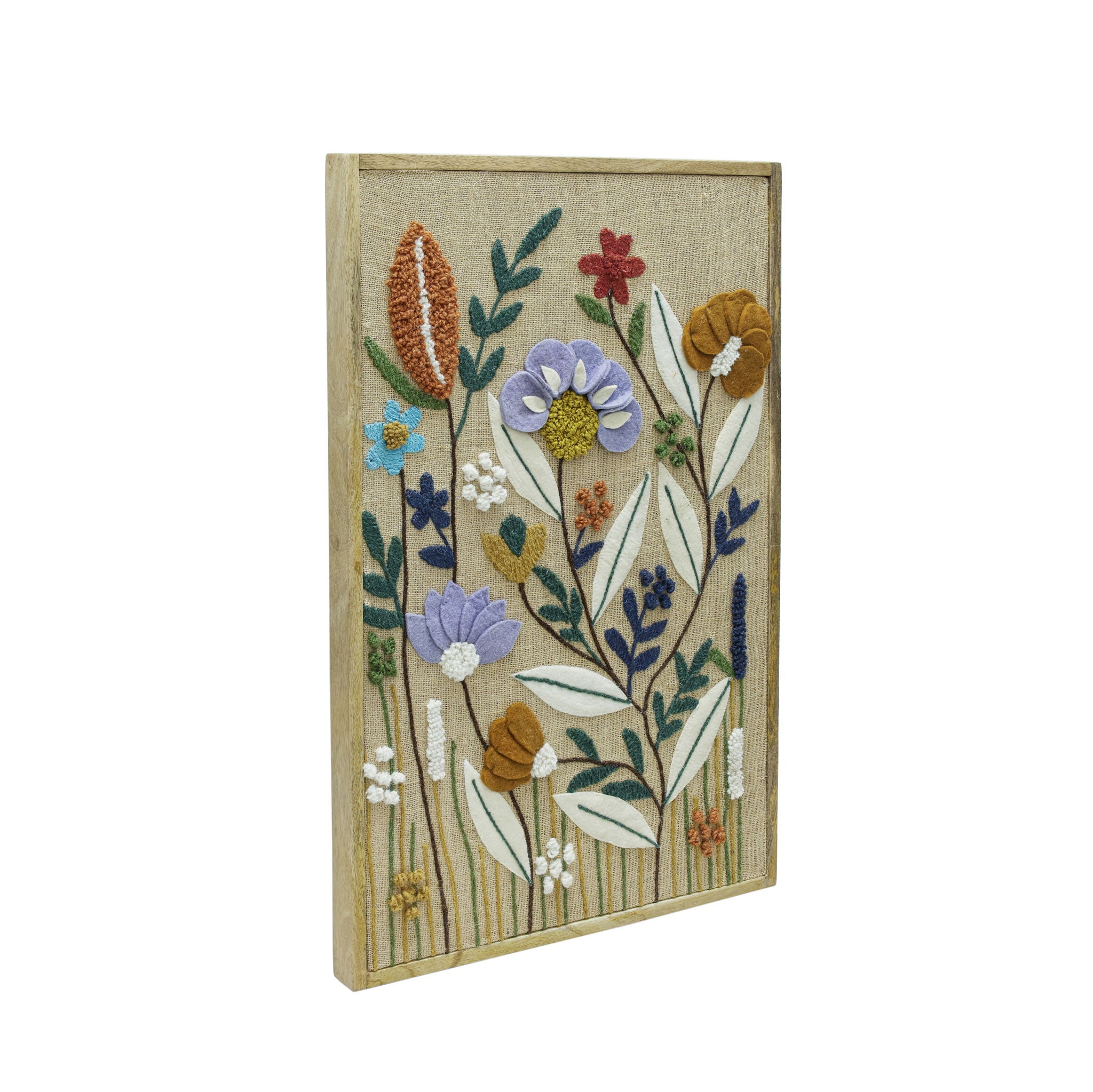 Muro - "Sprout" Embroidered Wall Art