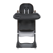 Adjustable Baby High Chair 0-6 Years, Portable Infant Feeding Seat With Safety Belt, Silent Lockable Wheels