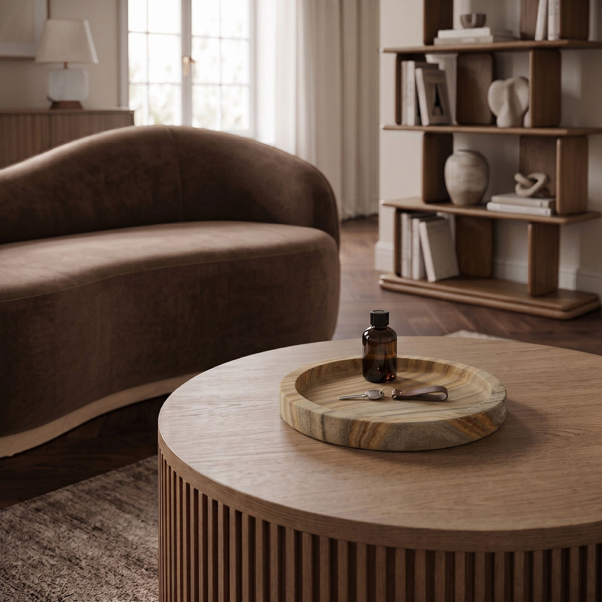 Dimitri - Sandstone Tray - Sand