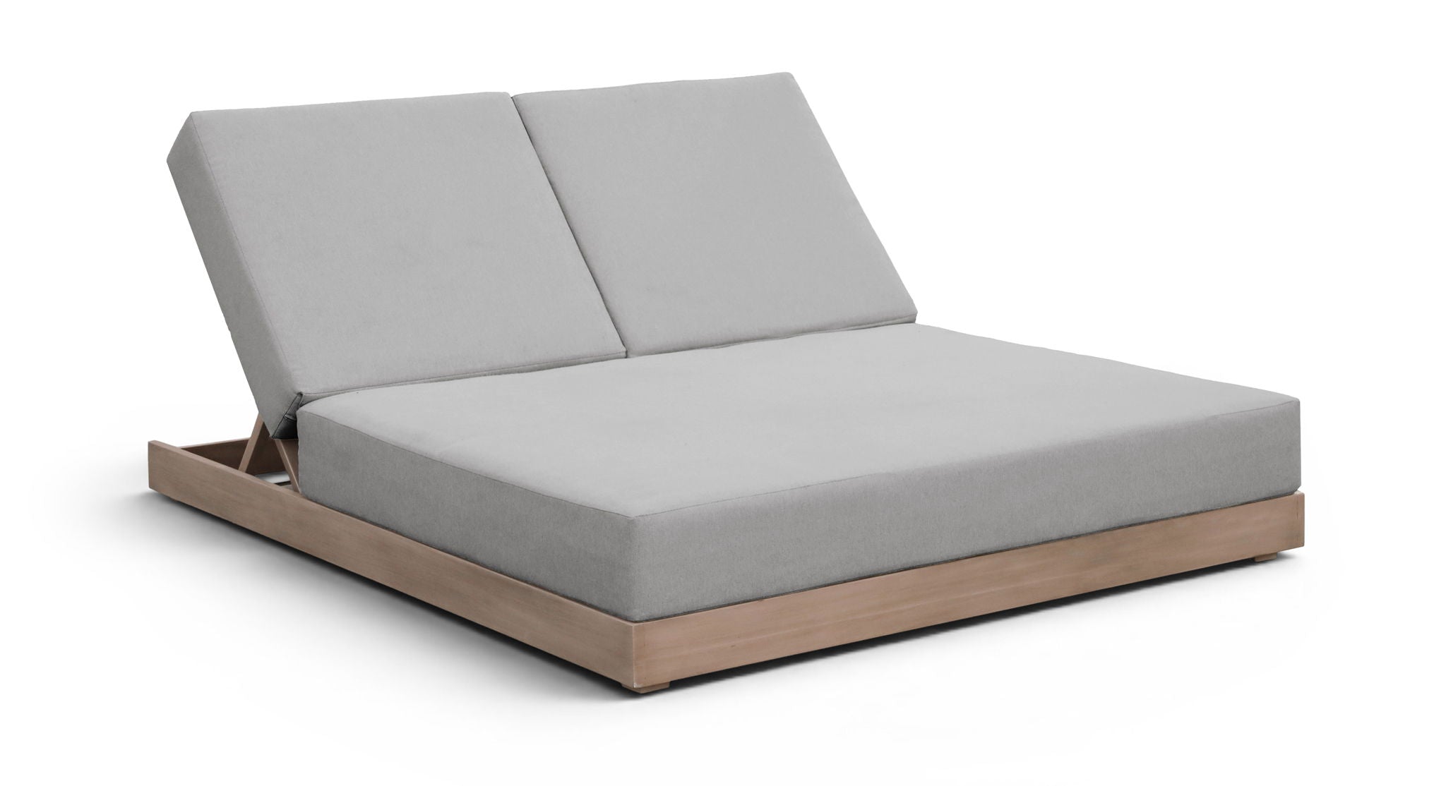 Solace - Olefin Performance Fabric Outdoor Patio Double Lounge Chair
