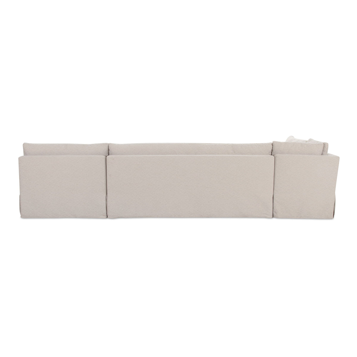 Fable - Slipcover Dining Banquette L-Shape - Beige