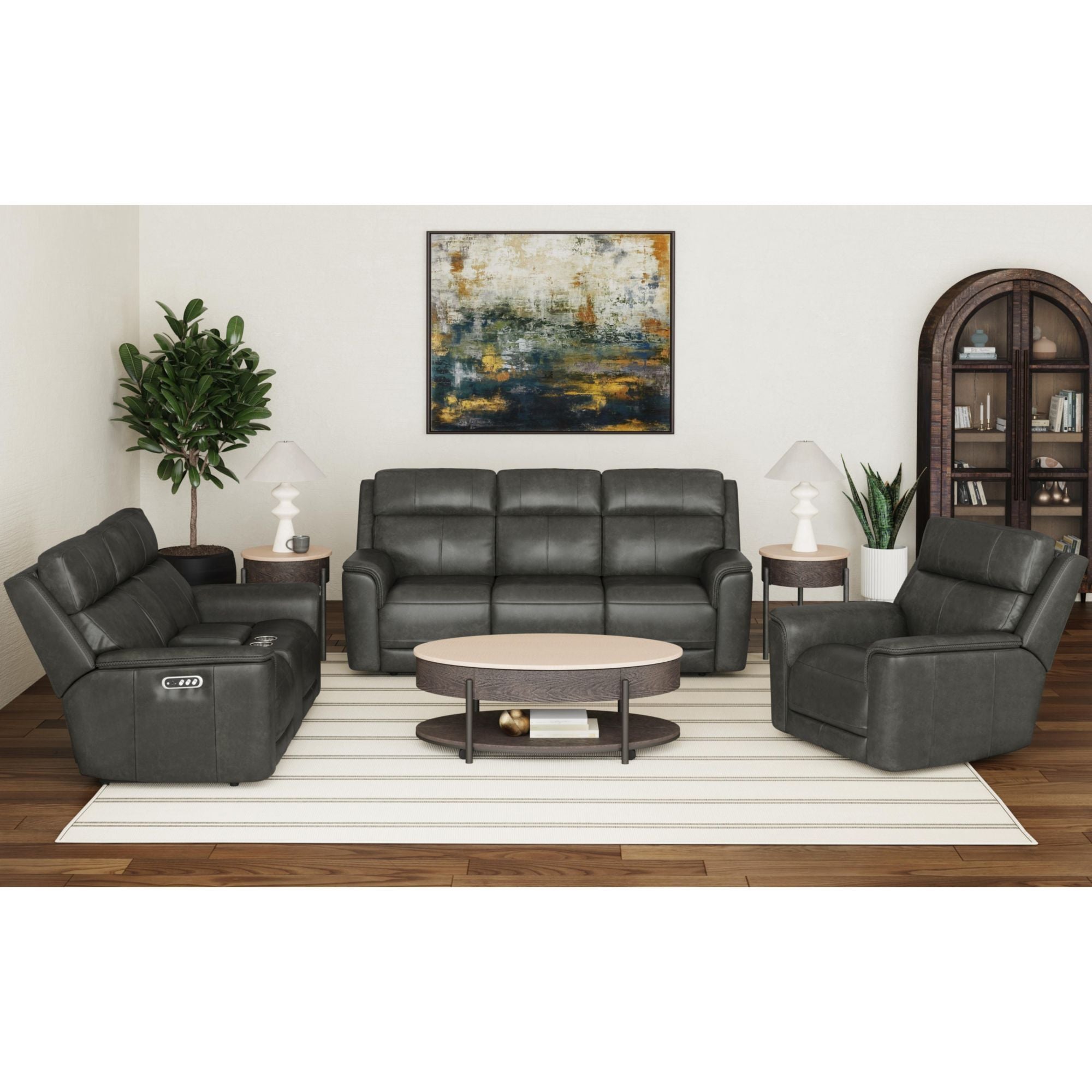 Mustang - P3 Sofa With DDT, Wireless Chargerin