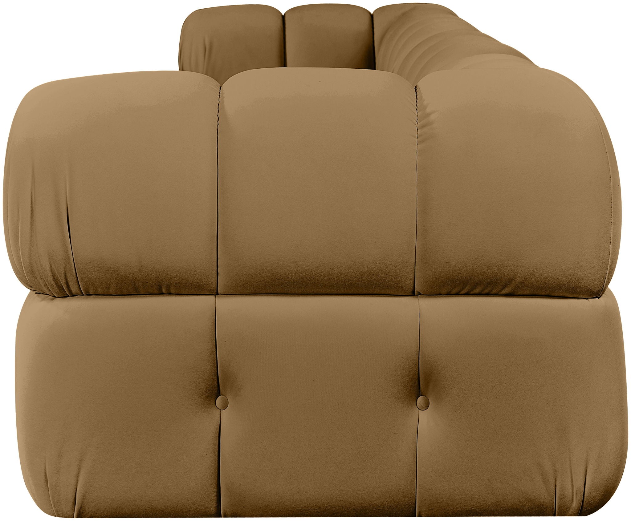 Orin - Fabric Velvet 4 Piece Modular Sofa