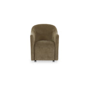 Drava - Rolling Dining Chair - Green