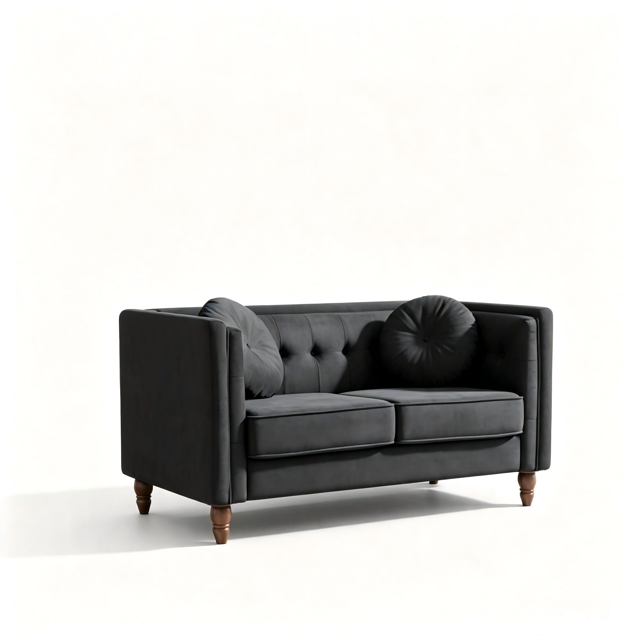 Chesterfield Loveseat 2 Seater Couch For Living Room