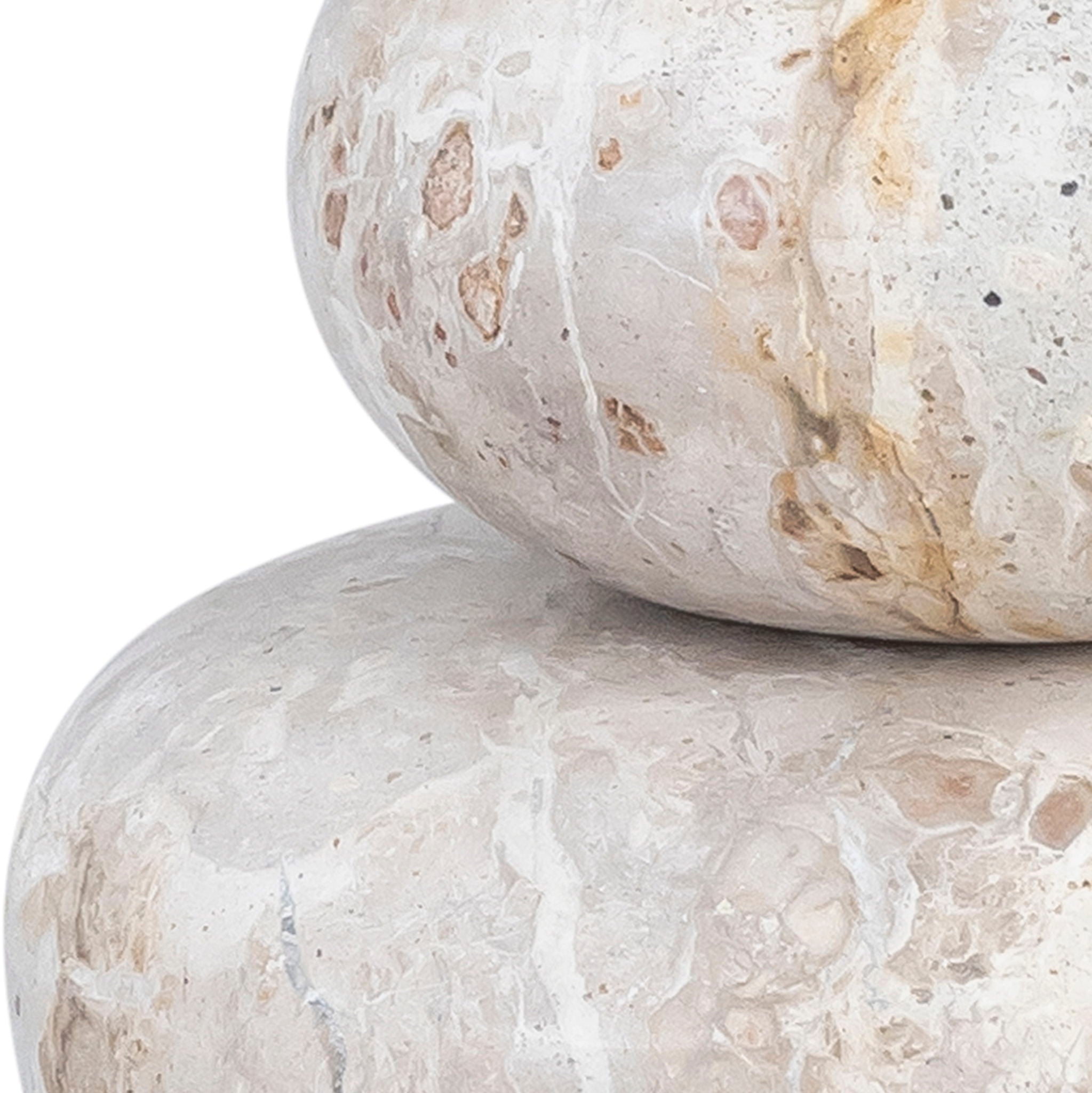 Pumpkin - 3 Piece Marble Decorative Object