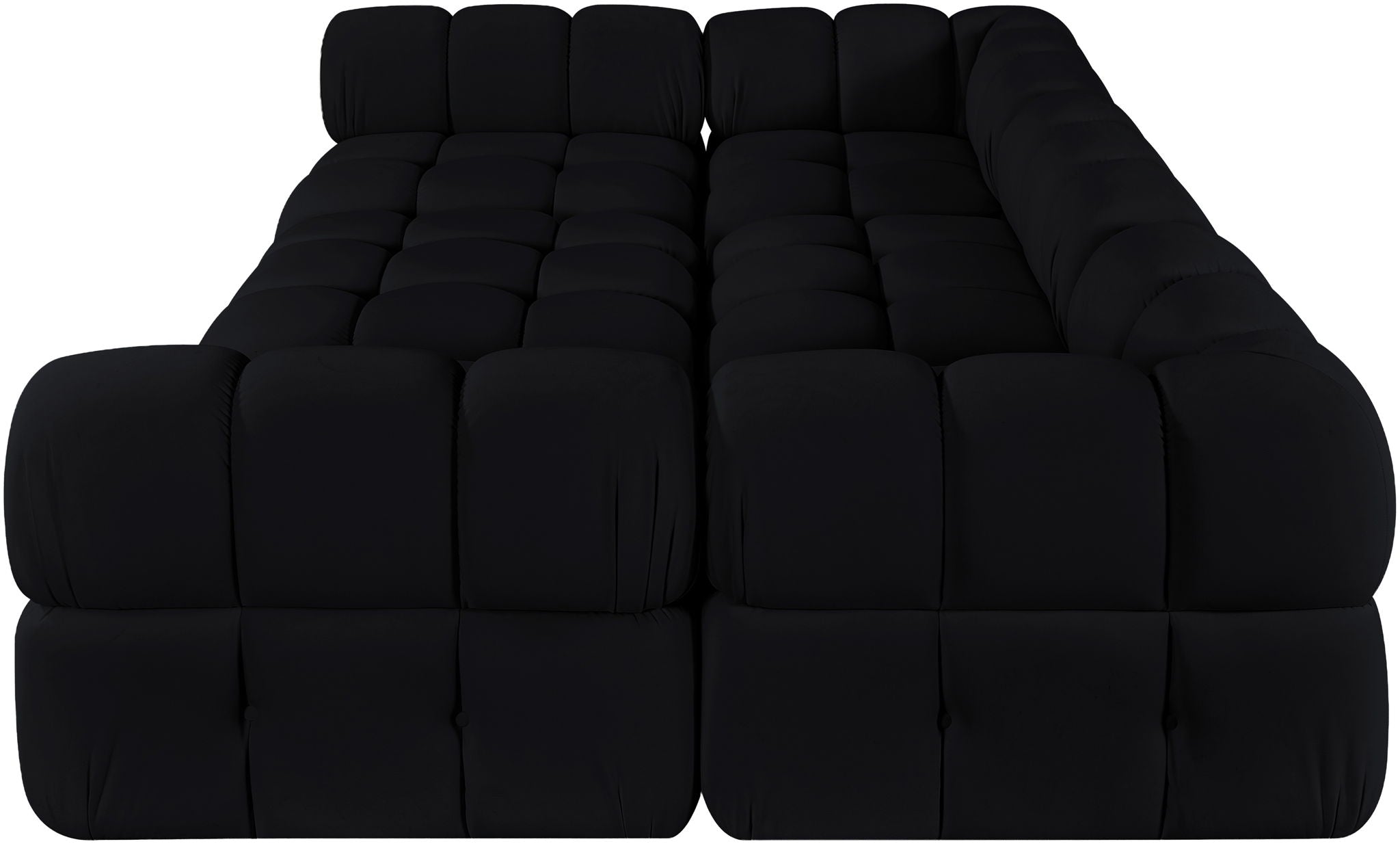 Orin - Velvet 6 Piece Modular Sectional