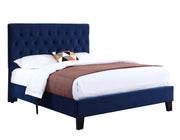 Transitional Upholstered Bed