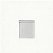 20" Floating Bathroom Vanity Combo With Wall Cabinet, Ceramic Sink & Soft Close Doors - White