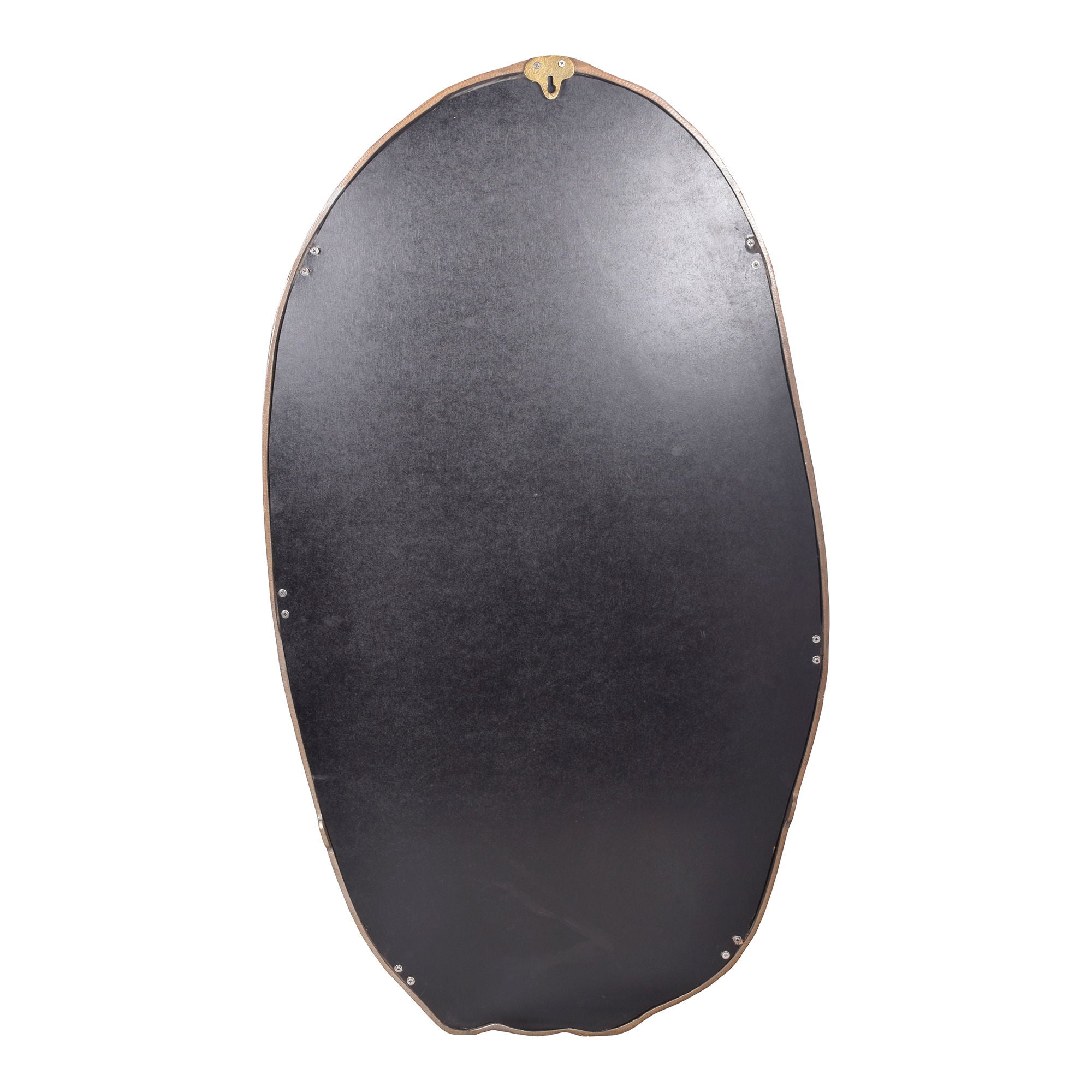 Foundry - Oval Mirror - Gold