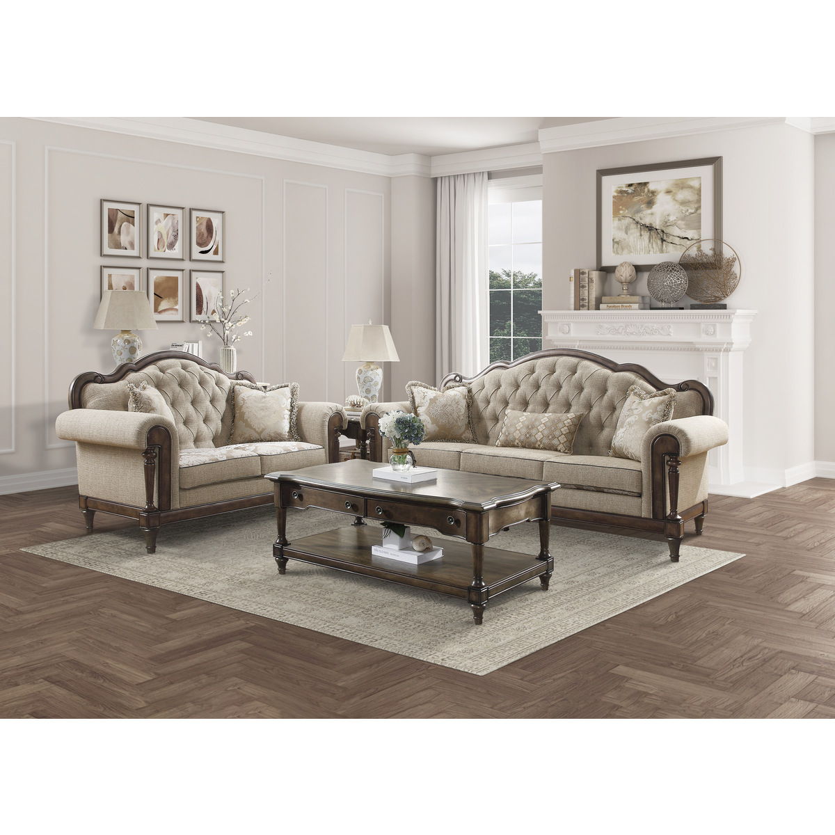 Heath Court - Loveseat - Multicolor