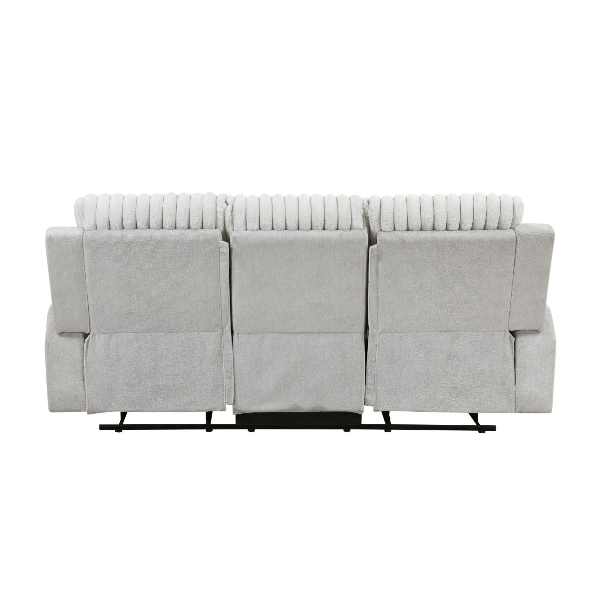 Benton - Double Reclining Sofa - Light Gray