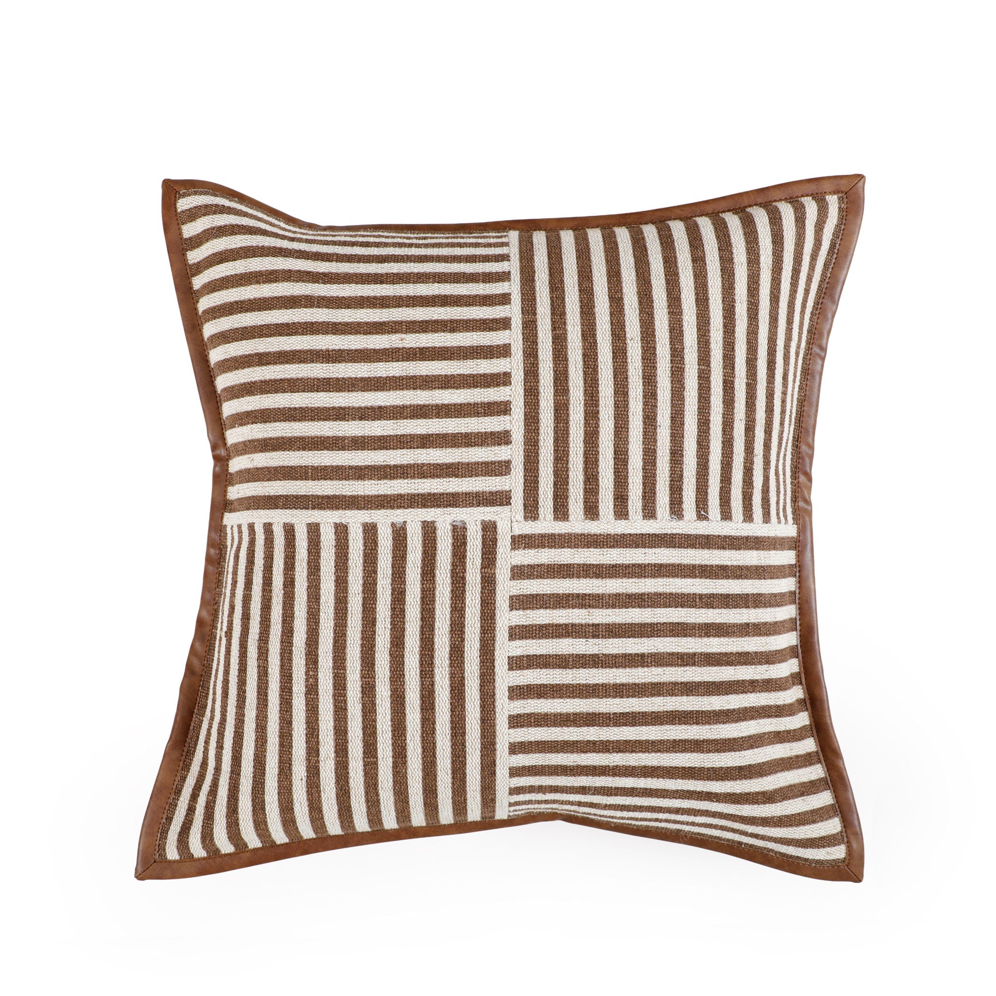 Kora - Cotton Jute Throw Pillow - Cover