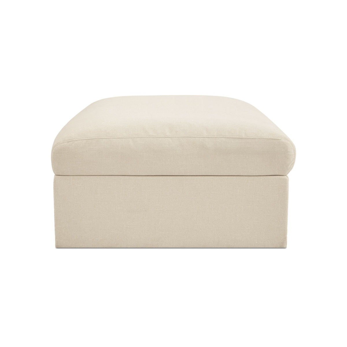 Swift - Storage Ottoman - Light Beige