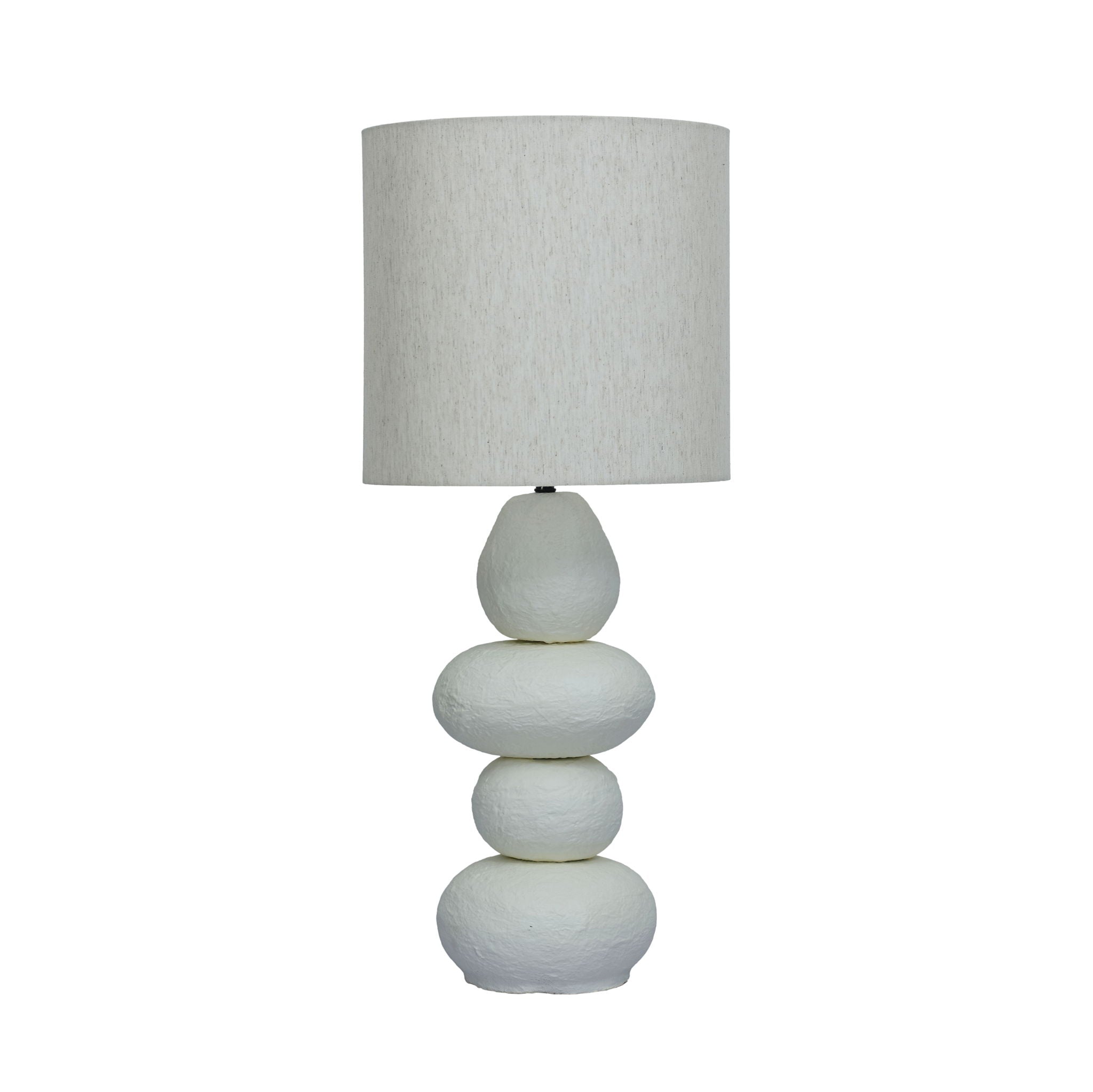 Pebble - Papier Mache Lamp