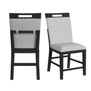 Transcend - Counter Side Chair (Set of 2) - Charcoal