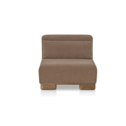 June - Slipper Chair - Dark Brown