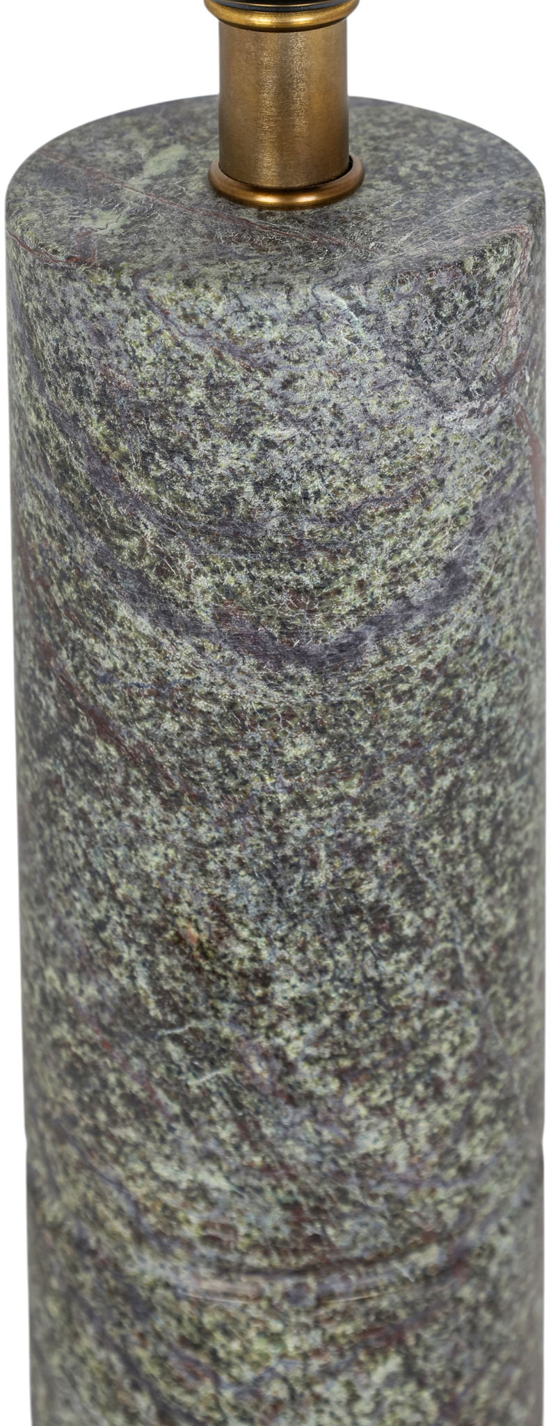Opaline - Linen Textured Fabric And Brass Table Lamp