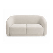 Yara - Distressed Chenille Loveseat - Sand
