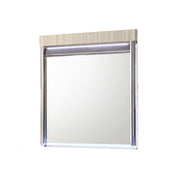 Leonor - Mirror With LED Light Frame - Gray