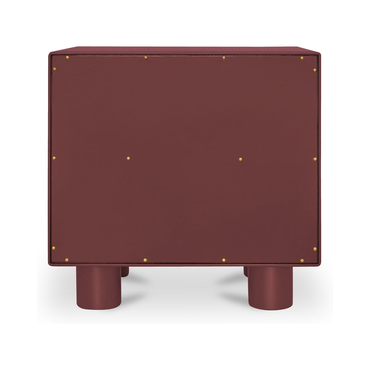 Jolene - Accent Nightstand - Deep Red