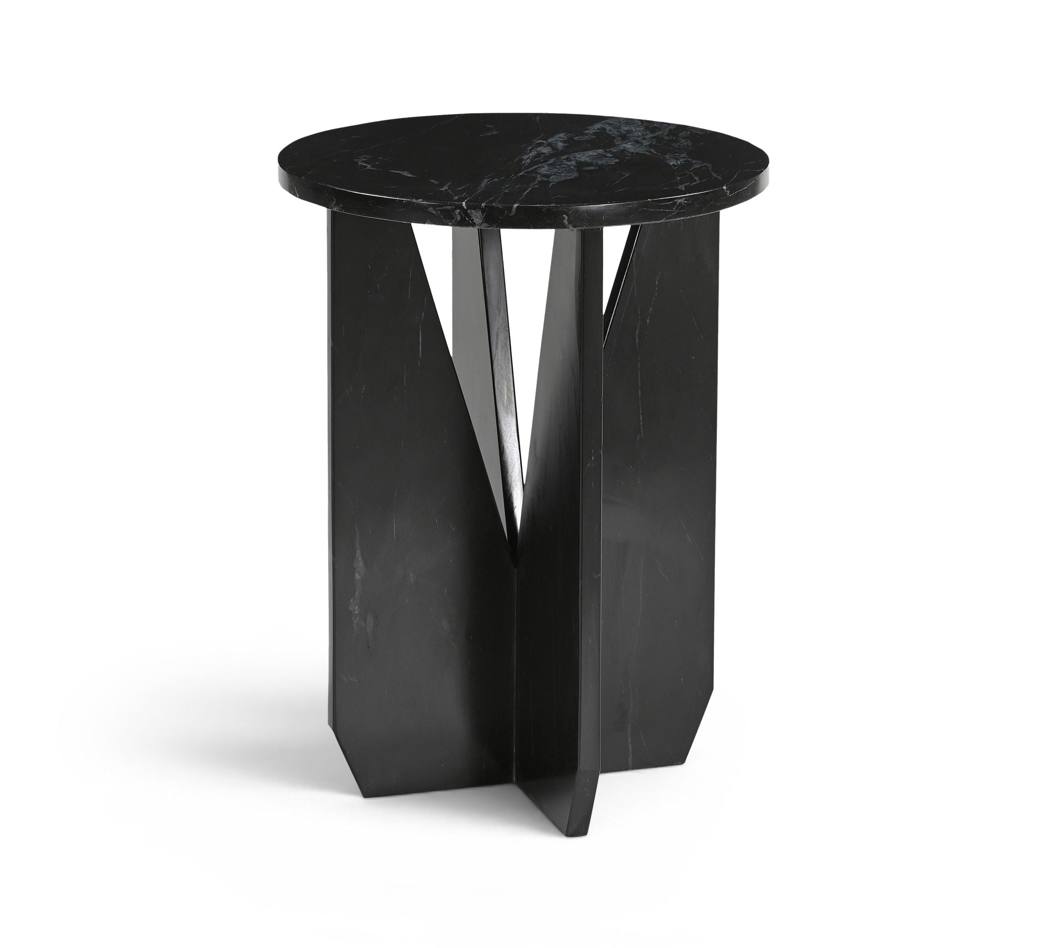 Alba - Genuine Marble End / Side Table