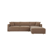 Bryn - Sectional Camel Right Stationary Sofa - Camel