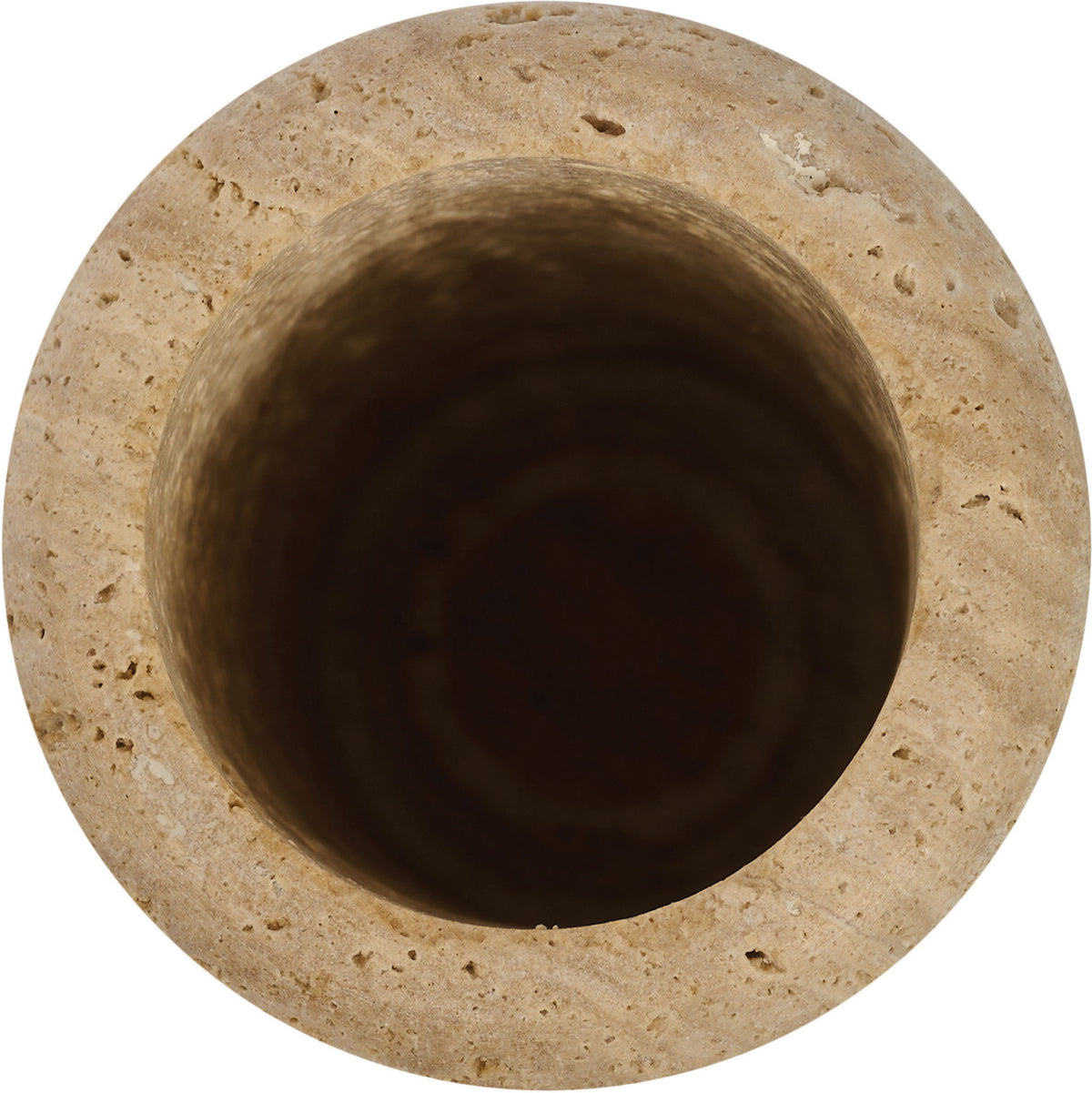 Rousse - Travertine Vase