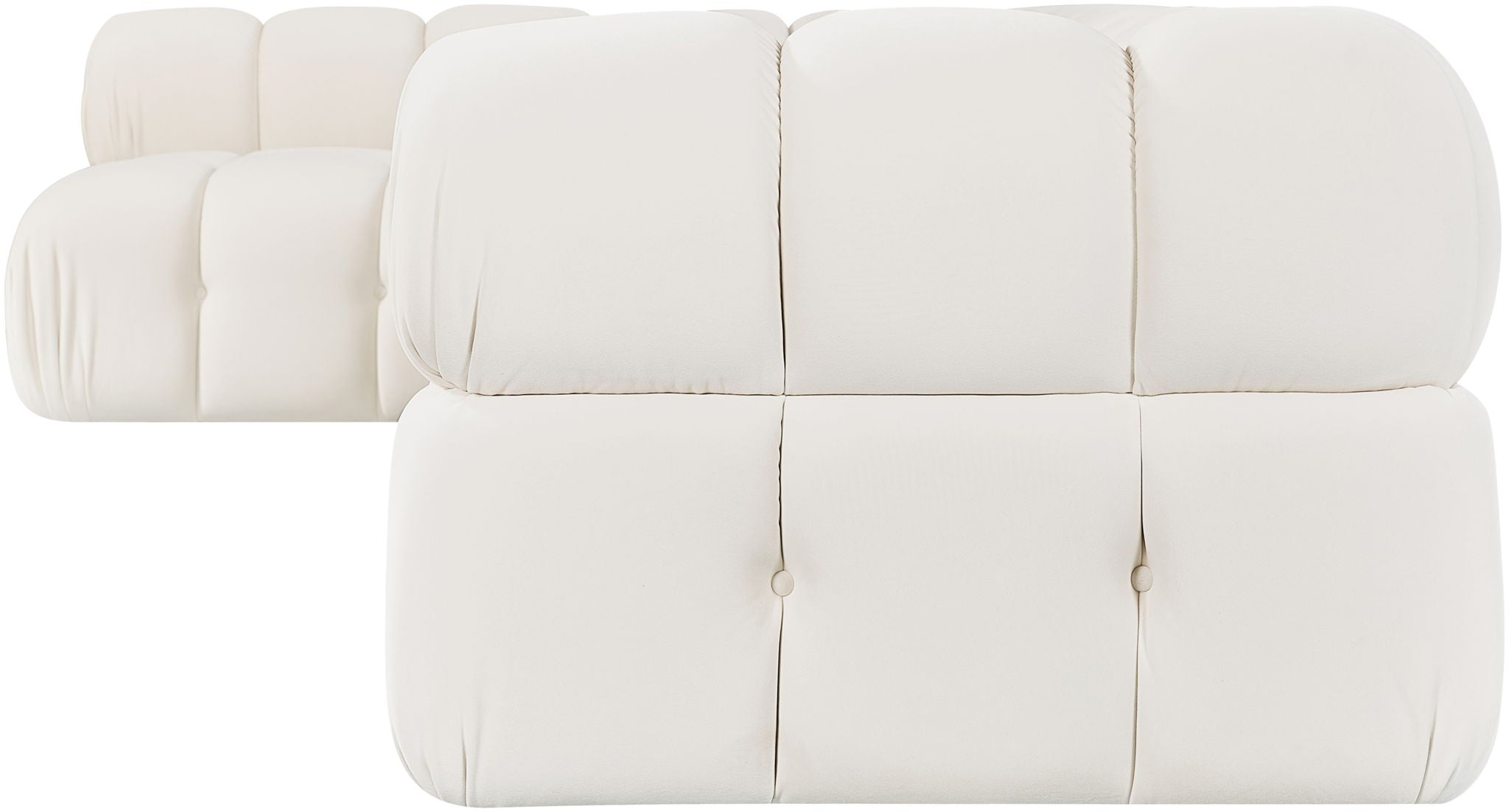 Orin - Velvet 5 Piece Modular Sectional