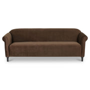 Harmony - Sofa Faux Mohair - Dark Brown
