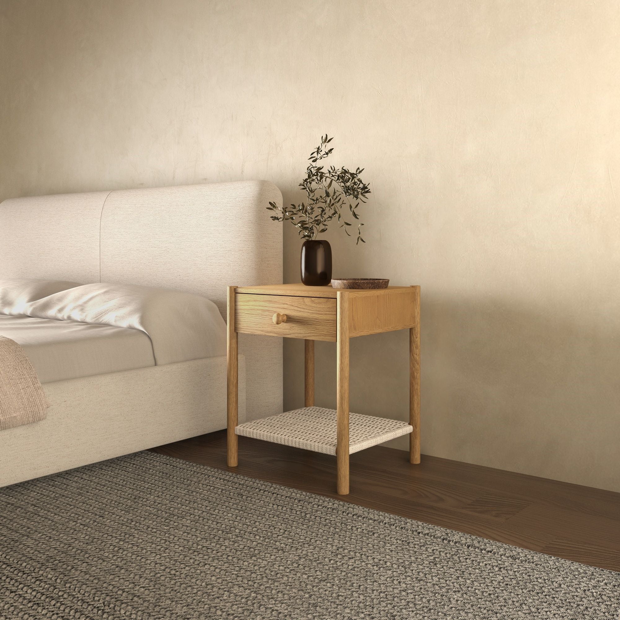 Millie - Accent Nightstand - Natural