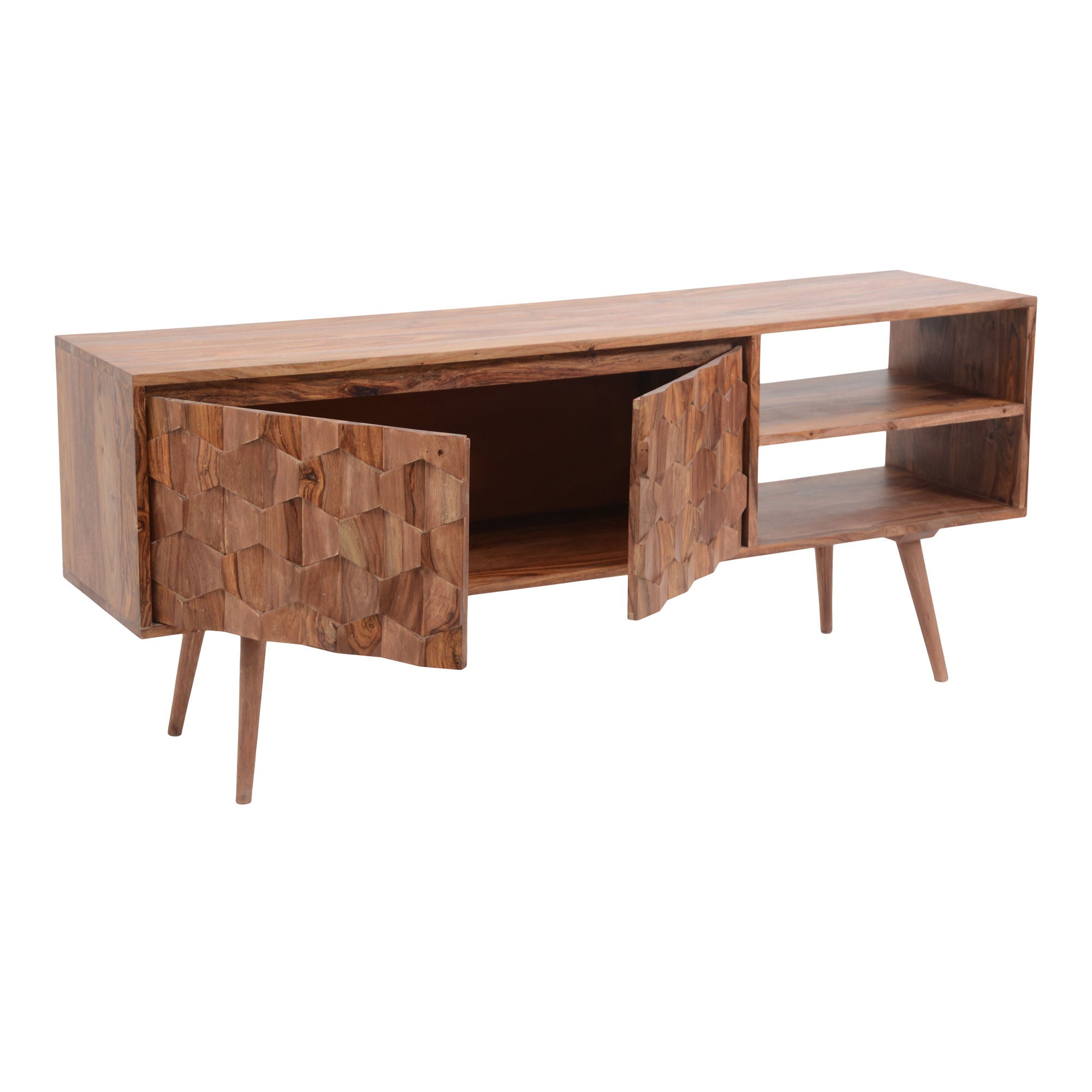 O2 - TV Cabinet - Brown