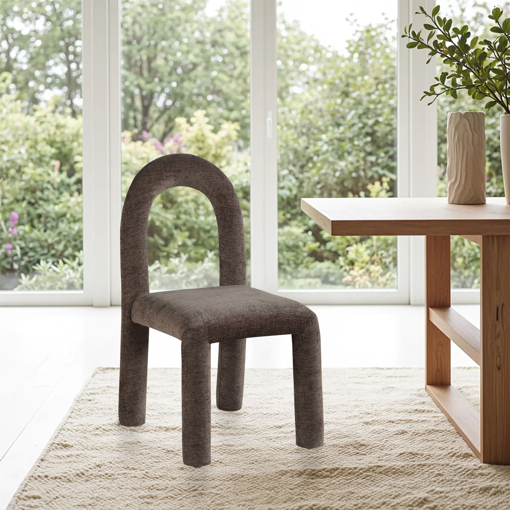 Amari - Chenille Fabric Dining Chair (Set of 2)