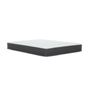 8" Pocket Spring Hybrid Bed In A Box Mattress, Soft Gel Memory Foam - Gray / White - Full