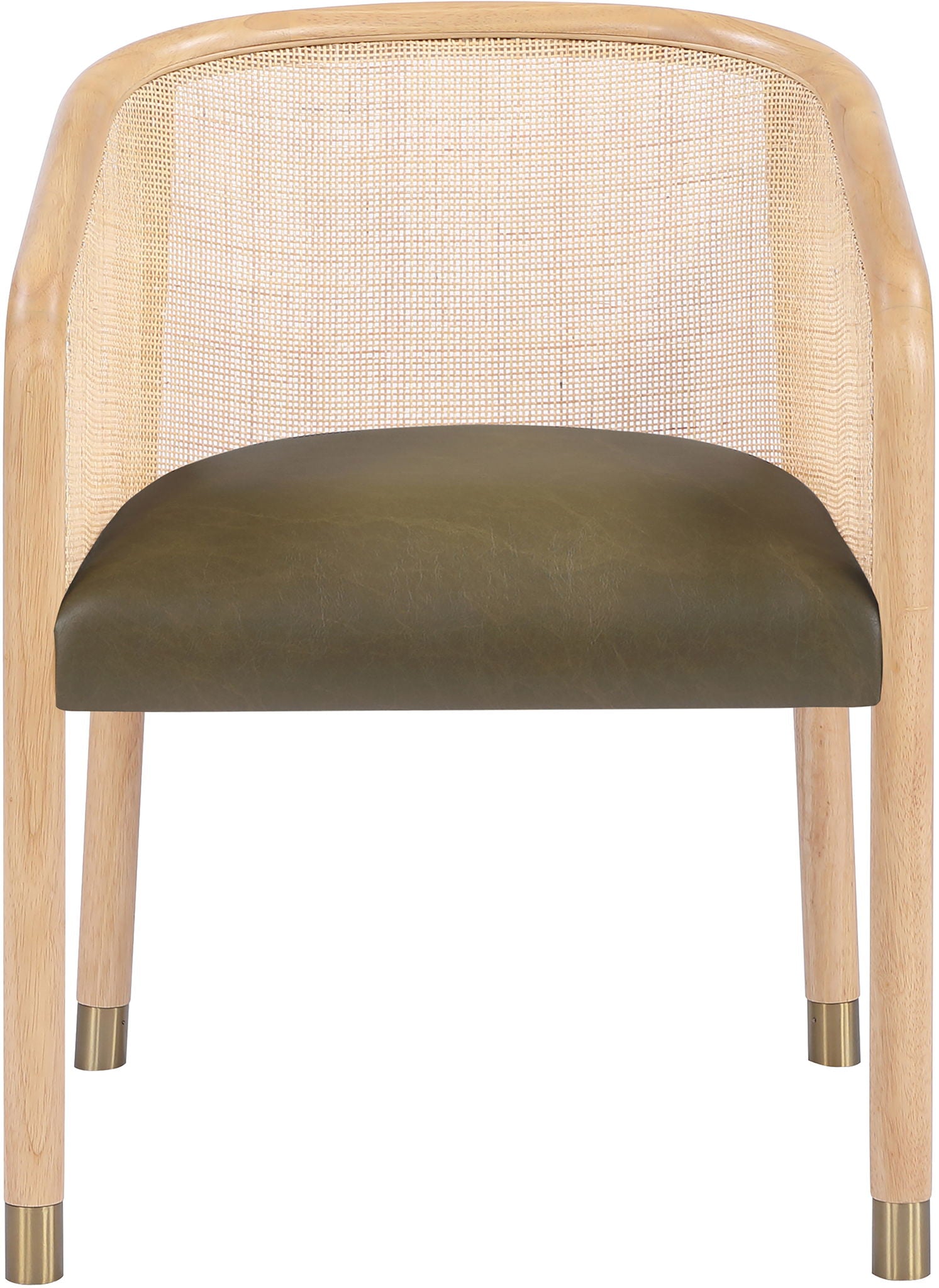 Sylvan - Vegan Leather Dining Chair (Set of 2) - Natural Frame