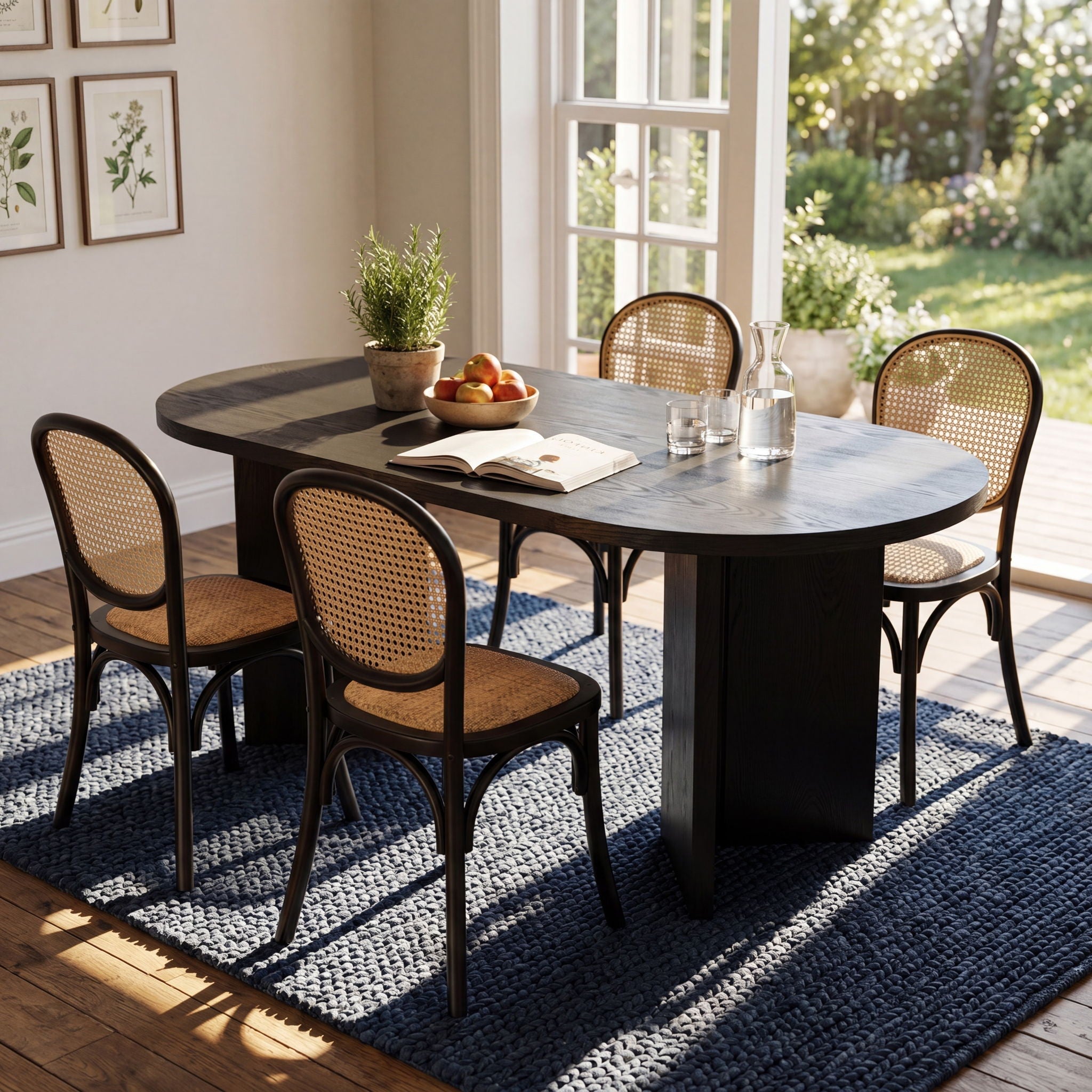 Oval Dining Set