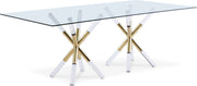 Mercury - Dining Table - Pearl Silver