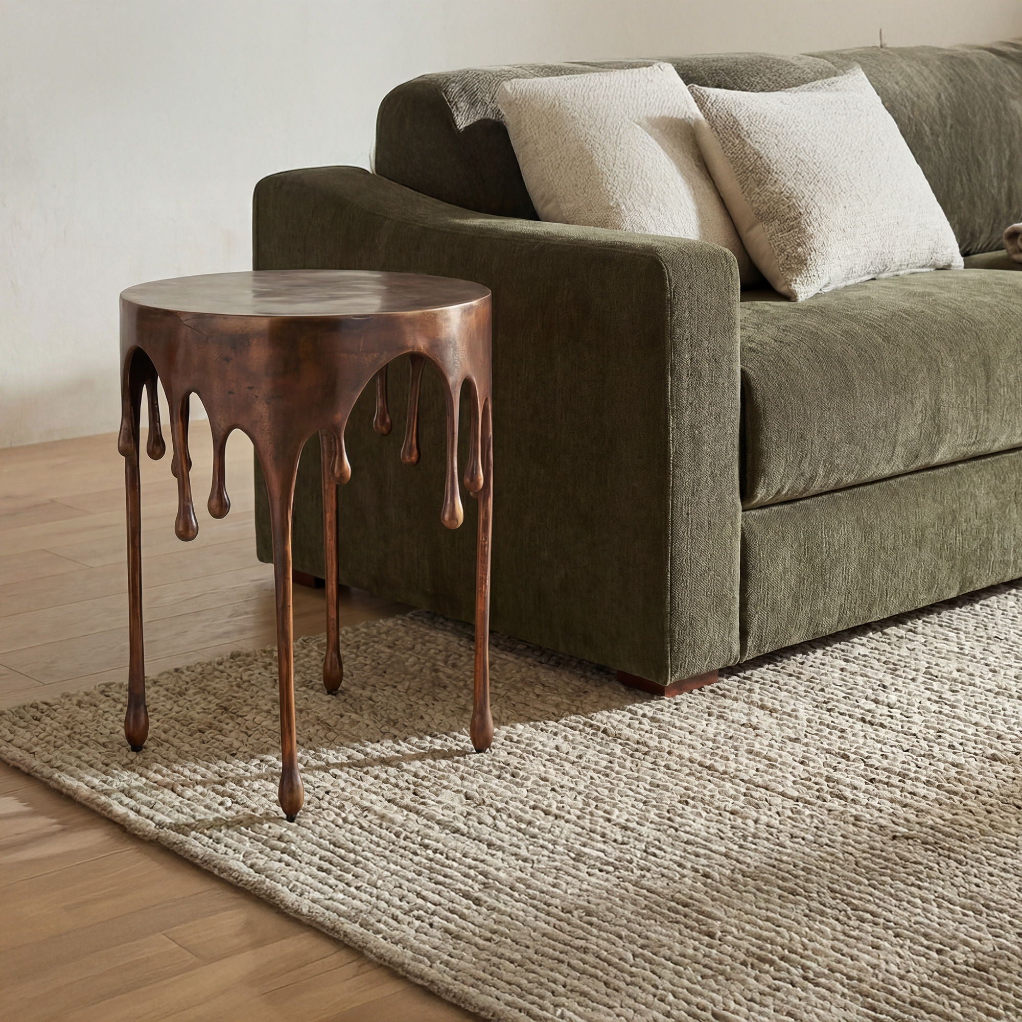 Copperworks - Accent Table - Brown
