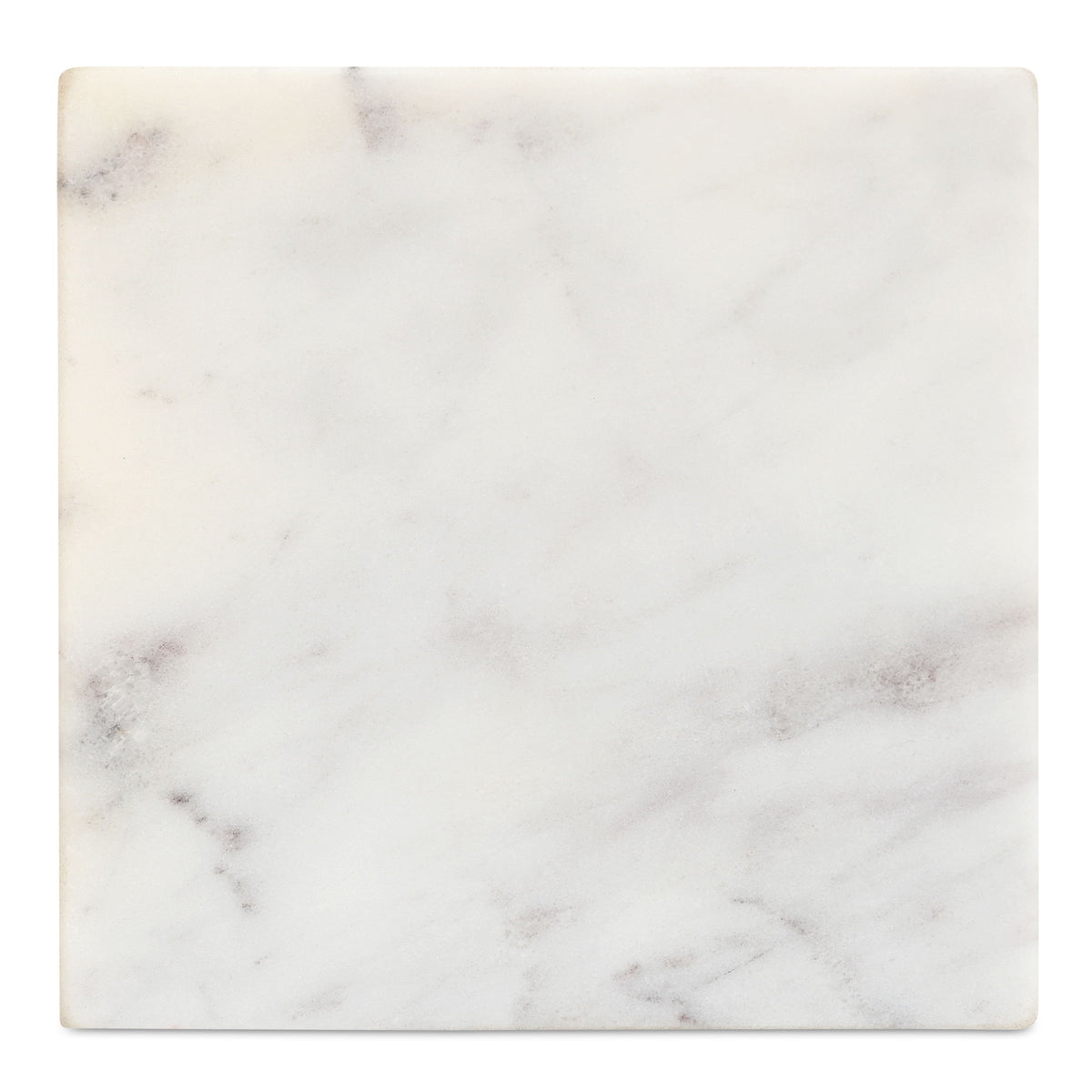 Cora - Cube Tabletop Accent - Purple / White Marble