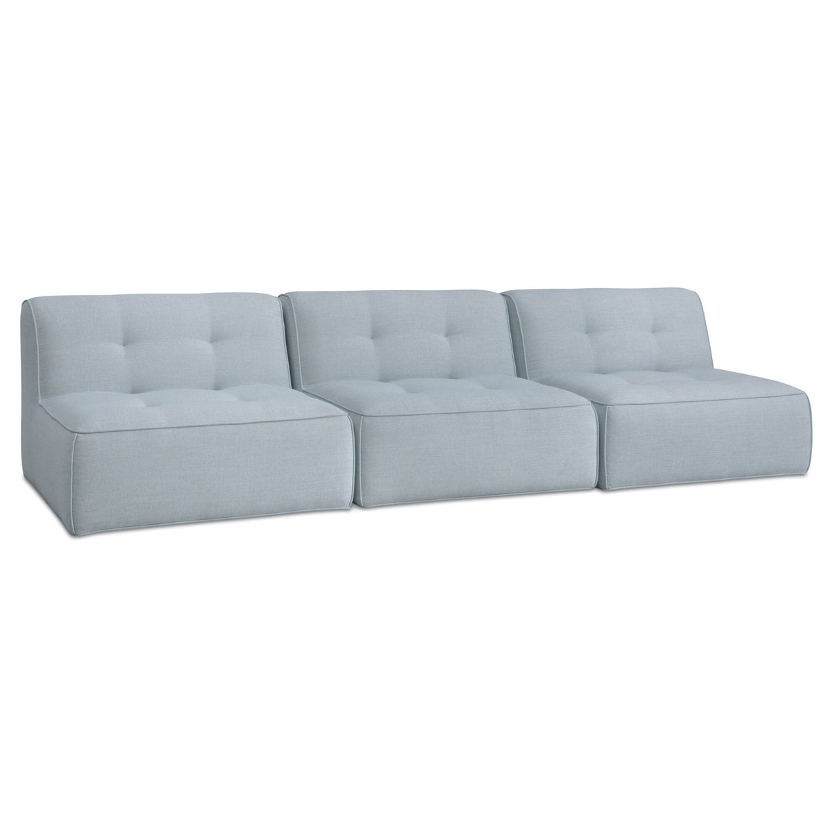 Sunseeker - 3 Piece Outdoor Sofa - Light Blue