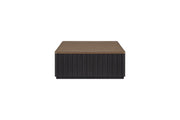 Channel - Cocktail Table With Casters - Black