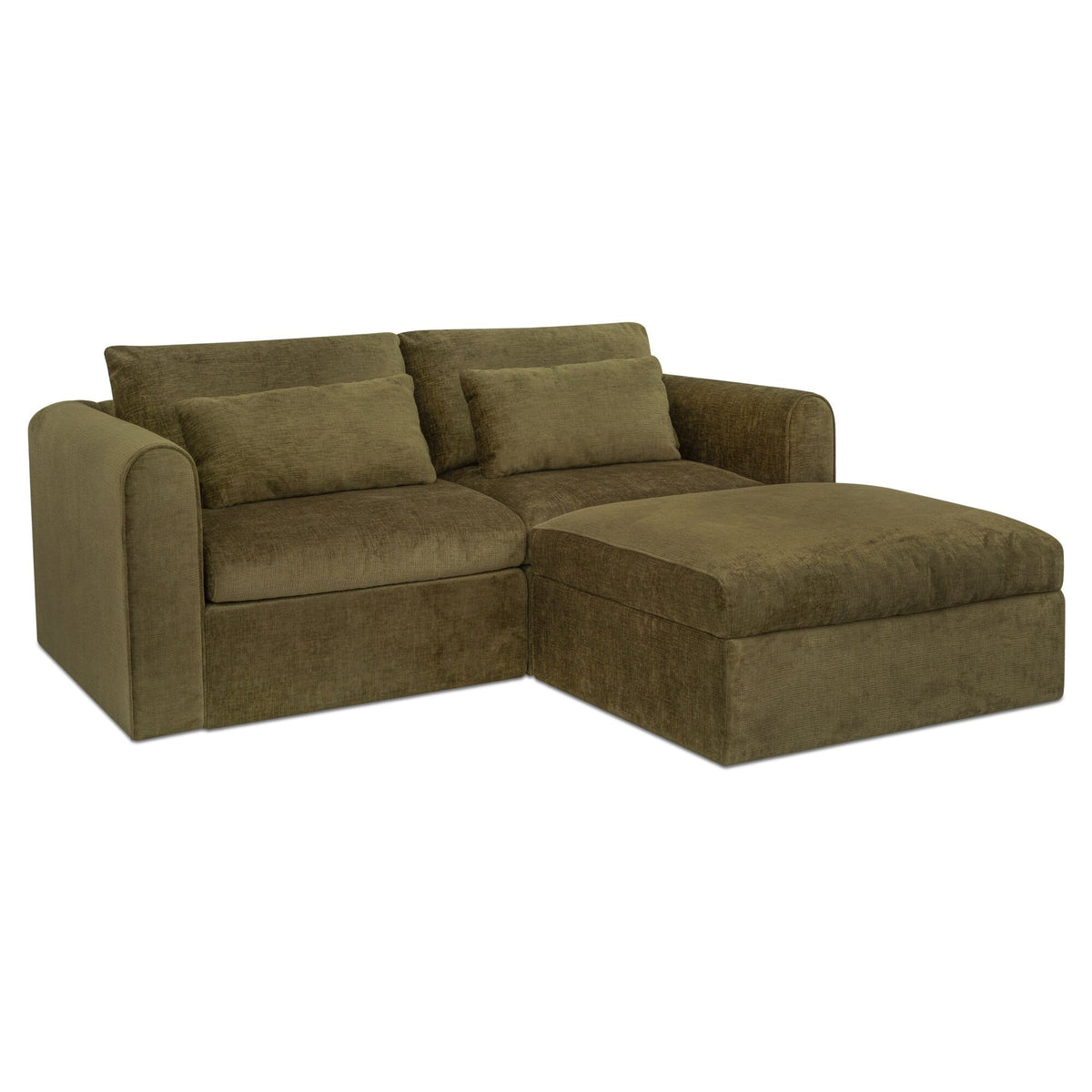 Swift - Nook Modular Sectional - Dark Green