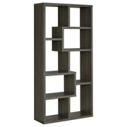 8 Shelf Geometric Bookcase