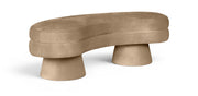 Zenna - Velvet Bench