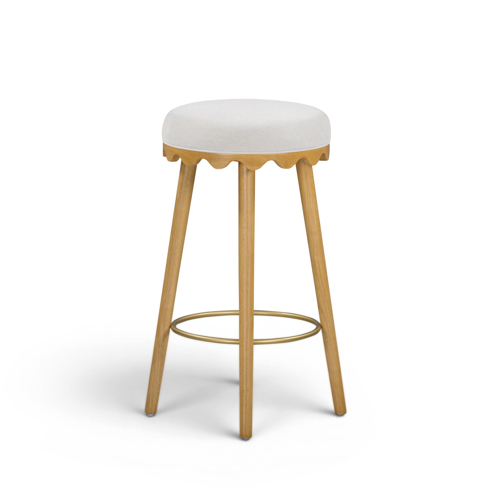 Oodle - Performance Vegan Mohair Stool